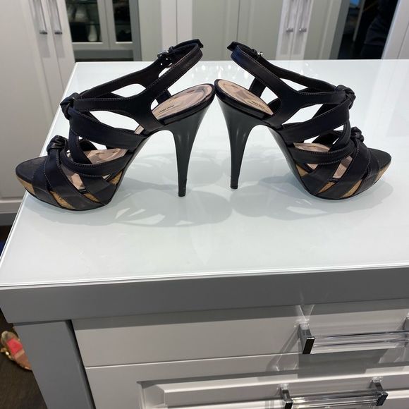 Miu miu black platform sandals - Picture 2 of 6
